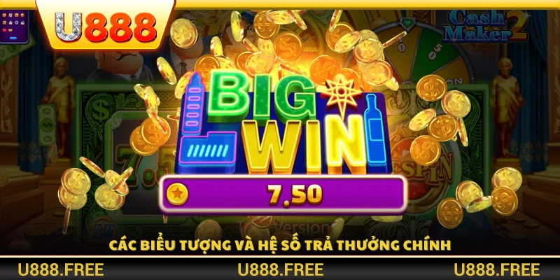 Biểu tượng đặc biệt kèm tỷ lệ thưởng tương ứng