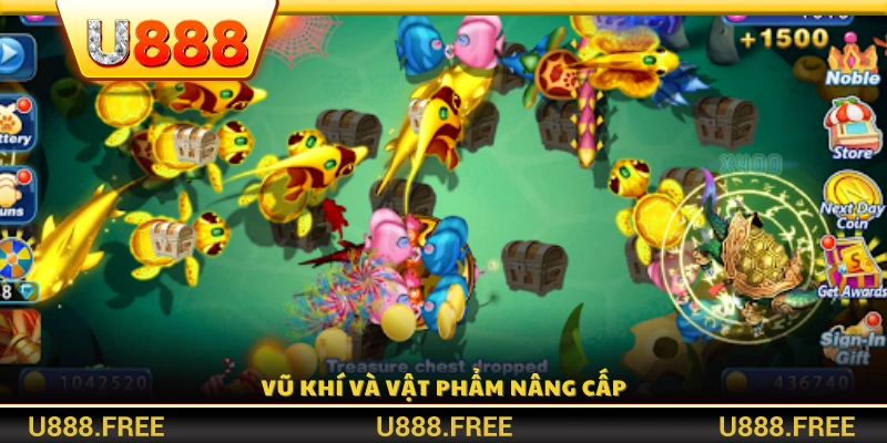 Hệ thống vũ khí phong phú kết hợp với nhiều vật phẩm hỗ trợ