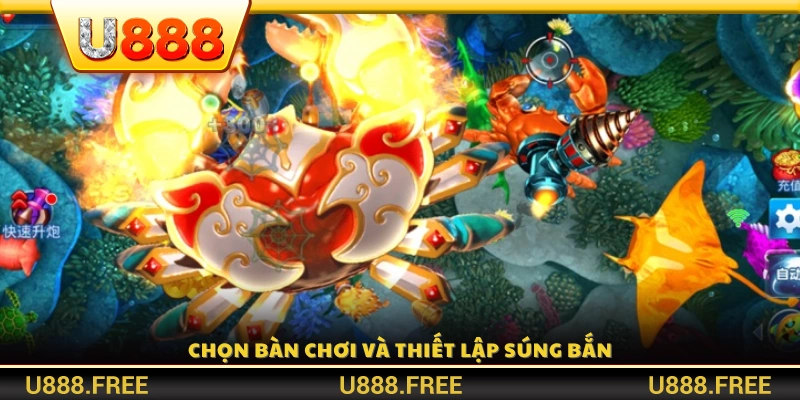  Lựa chọn bàn phù hợp và điều chỉnh loại súng để bắt đầu